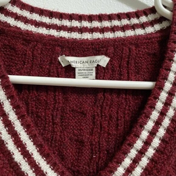 American Eagle Knit Sweater Vest XS - Picture 2 of 4